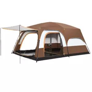 4-5인용 2룸 초대형 간편설치 통풍형 방수 캠핑텐트