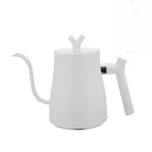 인덕션 커피 드립포트 1.5L 화이트 주전자 곡선형 망포함