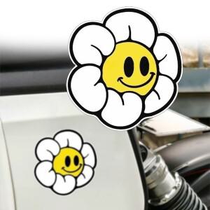 1PC 꽃 오토바이 스티커 헬멧에 대 한 방수 전면 페어링 연료 탱크 자동차 창 전기 스쿠터 비닐 데 칼