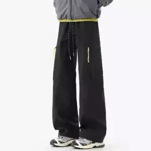 남성용 팬츠 봄 캐주얼 바람막이 스트레이트 야상 MODU1