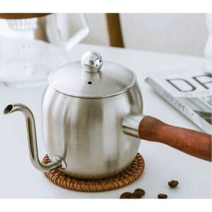 선재상점 핸드드립포트 스테인레스 커피포트 세트 캠핑 손잡이와 주전자