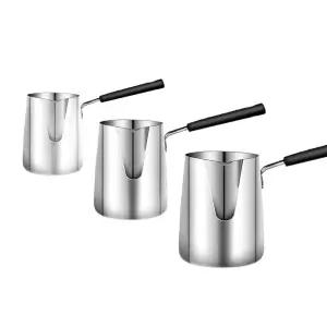 냄비 녹는 금속 양초 피처 커피 비누 손잡이 홈카페 바