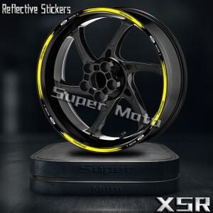 반사 오토바이 액세서리 휠 스티커 림 데칼 스트라이프 테이프, XSR155 XSR700 XSR 155 700 900