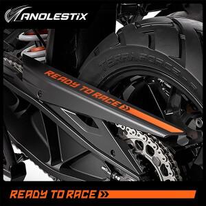 반사형 오토바이 스티커 탱크 데칼 어드벤처 슈퍼 듀크 390 1290 200 790 890 690 990 레이스 준비 완료