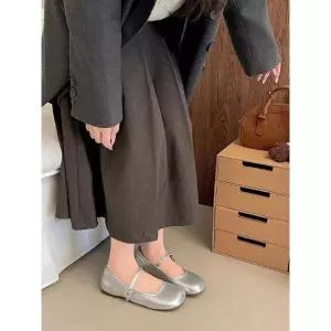 셉띠엠브레 가을 빈티지 프렌치 슈즈 펌프스 여성스트랩힐 속굽 메리제인슈즈 UNO3