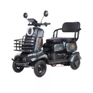 마실나들이 사륜 어르신 노인 전동스쿠터 전기차 안정감 넓은발판 편안한등받이