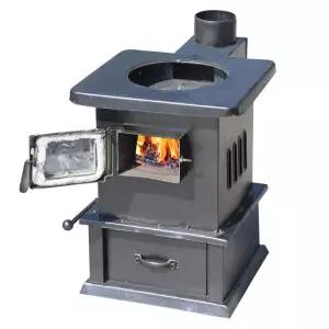 화목난로 주물 펠렛 연탄 숯 그릴 다기능 가정용 캠핑용 야외용 거실용 사무실용 난방기구