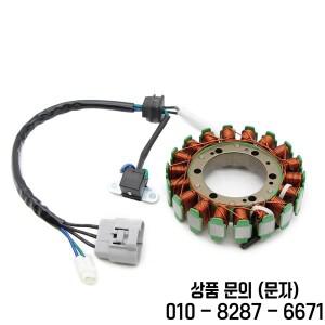 스즈키 32101 27H00 LTA400 KingQuad 2WD용 오토바이 엔진 마그네토 발전기 스테이터 코일