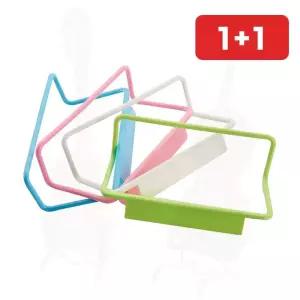 싱크대 걸이 주방 수건 행주 다용도 후크 벽부착 스텐