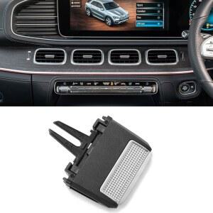 TTCR-II는 메르세데스 벤츠 GLE GLS 통풍구 클립 2020-2024 2025 2026, W167 및 X167용 PC 전면 중앙 우측 AC 클립과 호환되며, 2020-2025 클래스 에어 그릴 탭용입니다