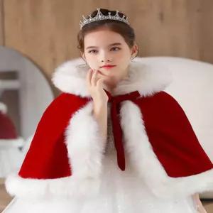 산타걸 코스프레 의상 벨벳 이벤트 산타복 코스튬 드레스 파티룩 케이프 여캠