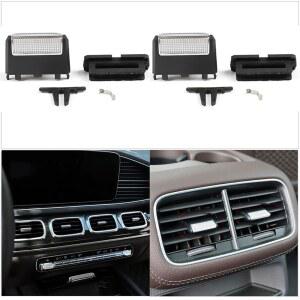투무키우 에어 벤트 클립 탭 교체용 메르세데스 벤츠 W167 GLS GLE 350 400 450 500 580 2020년 2022년 센터 콘솔 및 리어 AC 그릴 출구 수리 키트