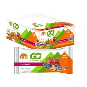 프로바 - GO 에너지 바 혼합 베리 텐 프리 비 GMO 통식품 재료 스낵 (12개 수)