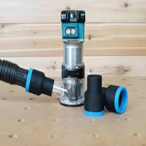 마키타 라우터와 호환되는 호스 어댑터(1-7/8 호스)