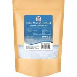 52 히말라야 화이트 소금, 굵은 소금 16온스(1파운드), 그라인더 리필용 비유전자변형, 천연 해염, 코셔 소