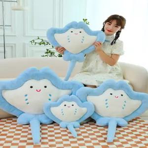 MONI 가오리인형 작은인형 모찌 모찌쿠션 귀여운 쿠션 대형 미니 가오리 인형