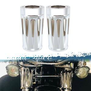 오토바이 어퍼 스트리트 보호 부트 로드 크롬 커버 호환되는 일렉트라 포크 투어링 1980 할리 슬라이더 모델