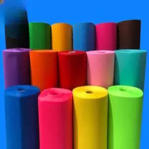 부직포 2mm 두꺼운 펠트지 검정 대형 스티커 은색 빨간