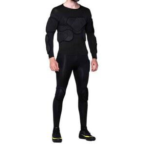 축구 골키퍼복 세트 성인 아동 공용 긴팔 반팔 긴바지 타이즈 보호 장비 포함