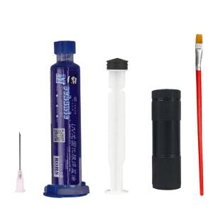 정비공 UV 솔더 마스크 잉크 BGA PCB 마더보드 페인트, 블루 레드 옐로우 화이트 그린 오일 용접 플럭스,