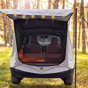차박 후방 텐트 도킹형 해치백 차량 자동차 후방 텐트 캠핑 확장 차박용 그늘막 모기장 캠핑용 휴대용