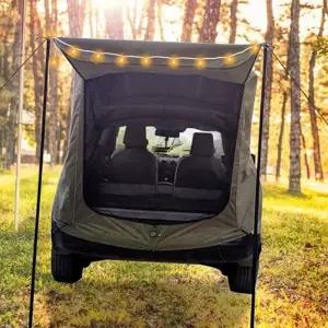 차박 텐트 트렁크 차량용 자동차 차박 도킹 텐트 캠핑 쉘터 야외용 도킹형 폴대형 레저용 캠핑용 폴대 확장