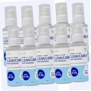 에탄올 손소독제 간편 스프레이 100ml 휴대용 손소독제 의약외품 70퍼센트 차량용 클렌징 사무실 가방용