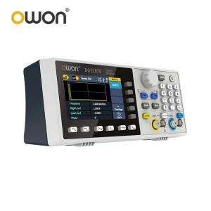 OWON DGE2035DGE2070 듀얼 채널 임의 파형 발생기 | 14비트 3570MHz AM, FM, PM, FSK, 스윕, 버스트 변조