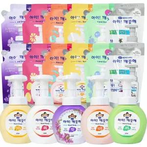 아이깨끗해 핸드워시 용기1+리필2 거품형 손세정제