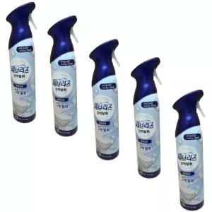 페브리즈 화장실용 에어 강력탈취 프리시스카이,5개