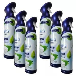 페브리즈 화장실용 에어 강력탈취 프레시가든,6개