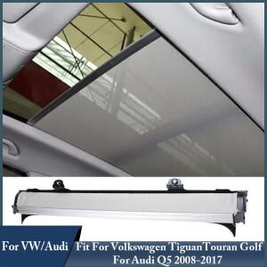 자동 지붕 썬 루프 커튼 커버 액세서리 하드 탑 선 스크린 차양 바이저 Audi Q5 2008-2017 용 Volkswagen T