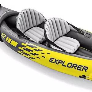 레저용 보트 접이식 2인용 낚시 고무 카약 보트 캠핑 휴대용 물놀이 가족용 캠핑용 선상 계곡 바다 해양