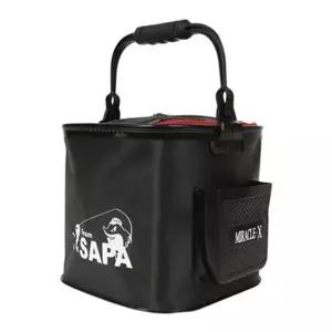 접이식 두레박 캠핑용 살림망 사각 낚시 두레박 낚시용 갑오징어 갯바위 주꾸미 조과통 다용도 휴대용