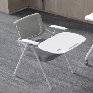학원 책걸상 일체형 바퀴없는 책상 학교 대학교 간이 공부방 회의 의자 강당 수강 필기판