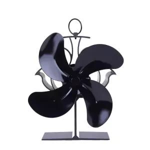 열순환 에코팬 화목난로 듀얼 화목 팬 순환 스토브 곤로 순환팬 서큘레이터 난로 히터 좋은