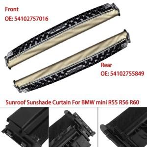 BMW 미니 R55 R56 R60 쿠퍼 S One JCW 2007-2016 54102755849 54102757016 파노라마 선루프 차양 커튼 커버