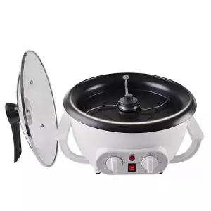 참깨 로스팅기 전기 자동 로스터 팝콘기계 콩 식품공장 기계 타이머 메이커 플러그 전자동