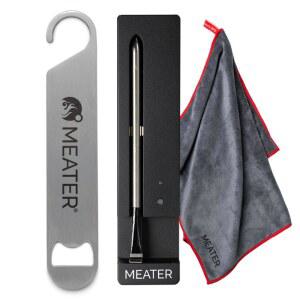 MEATER 일상 요리 선물세트: 마이크로파이버 타월 & 바 블레이드가 포함된 SE 스마트 주방 온도계 | 블루투스 심플함으로 평일 저녁 식사를 더 쉽고 맛있게 만들어보세요