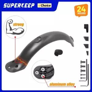 M365 프로 미지아 미 1S 전기 스쿠터 스케이트보드용 리어 , 짧은 덕테일 머드가드, 백 윙 미등 부품