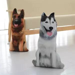 가정용 실내 제품 인테리어 소품 베개 강아지 인형 봉제 개 장식