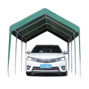 주차천막 2대 간이주차장 텐트 썬쉐이드 차양막 타프