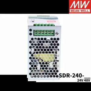 MEAN WELL SDR-240 단일 출력 산업용 DIN PFC 기능 포함 |