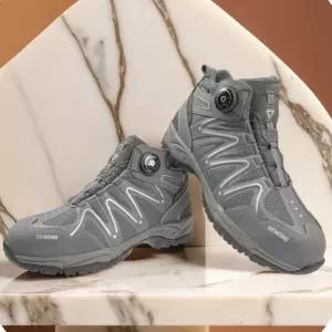 보따리D 세몽 안전화 다이얼 고어텍스 현장화 건설화 공장신발 그레이 6in