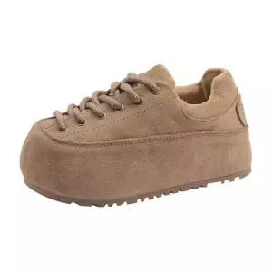 여사친 가을 캐주얼 빈티지 플랫 송편 통굽 못생긴 버켄 슈즈 키높이 빵 단화 원픽3