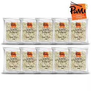 파미 (PaMi) 도삭면 마라탕면 대만라면 쫄깃한 면발 매우 두꺼운 면사리 10EA