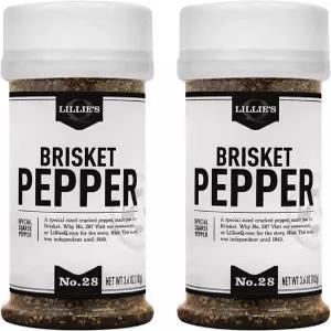 릴리 Q - 브리스켓 페퍼 바비큐 문지르기 크랙 전통적인 텍사스 스타일 큰 후추 갈기 크기 소고기 양고기를