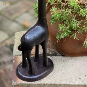 완성] 철제 기린 소품 TV장 인테리어 거실장 북유럽