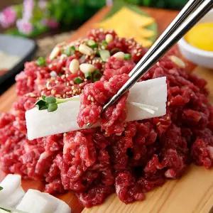 한우 육회 당일작업 소고기 200g [새롬한우]