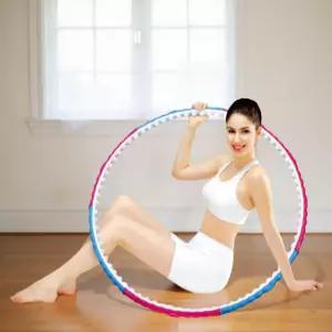 훌라후프 효과 뱃살 지압 실내 운동 칼로리 원 1.0